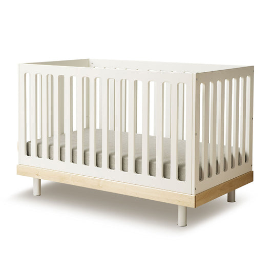 Oeuf NYC Classic Cot Bed - White/Birch