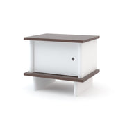Oeuf NYC Modern Library Bedside Table - Walnut