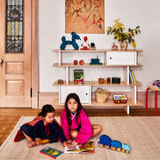 Oeuf NYC Mini Library - White/Birch
