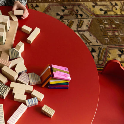 Oeuf NYC Moss Play Table - Tomato