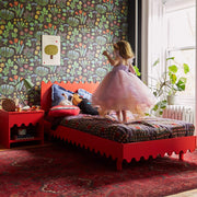 Oeuf NYC Moss Single Bed - Tomato