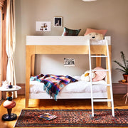 Oeuf NYC Perch Bunk Bed - White/Birch