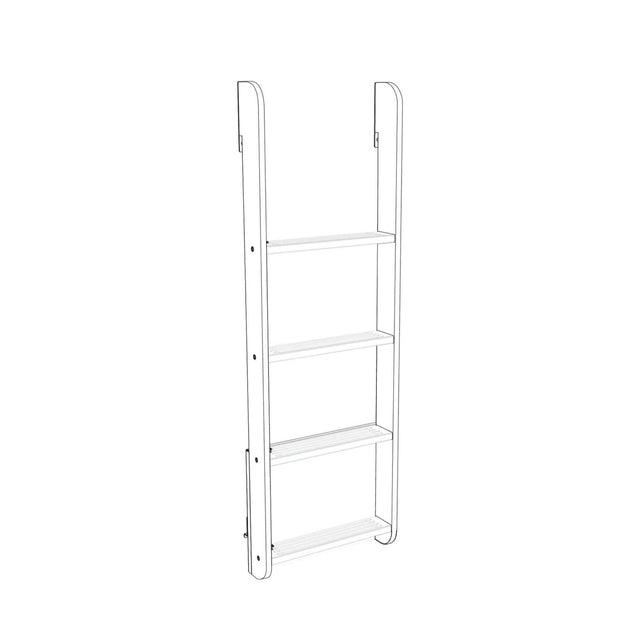 Oeuf NYC Perch Ladder Conversion Kit - White