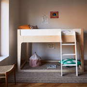 Oeuf NYC Perch Nest Bed - White/Birch