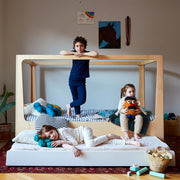 Oeuf NYC Perch Trundle Bed/Ladder Conversion Kit - White