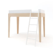 Oeuf NYC Perch Loft Bed - White/Birch