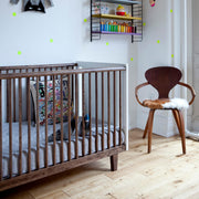 Oeuf NYC Rhea Cot Bed - White/Walnut