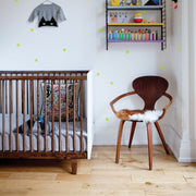 Oeuf NYC Rhea Cot Bed - White/Walnut