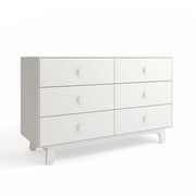 Oeuf NYC Merlin 6 Drawer Dresser Sparrow - White