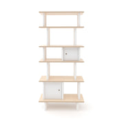 Oeuf NYC Vertical Mini Library - White/Birch