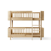 Oliver Furniture Wood Mini+ Low Bunk Bed - Oak