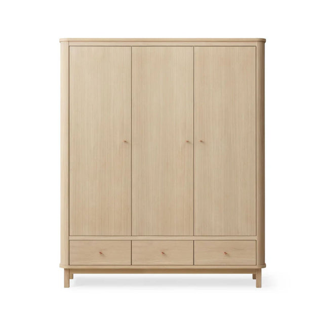 Oliver Furniture Wood Original 3 Door Wardrobe - Oak
