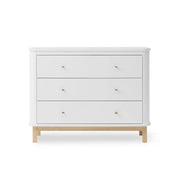 Oliver Furniture Wood Original 3 Drawer Dresser - White/Oak