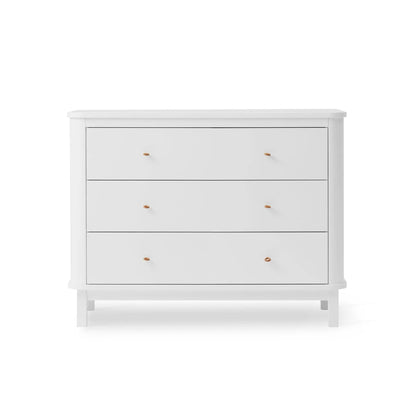 Oliver Furniture Wood Original 3 Drawer Dresser - White