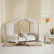 Oliver Furniture Wood Original House Bed Canopy - White