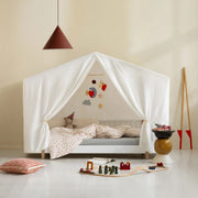 Oliver Furniture Wood Original House Bed Tent - White