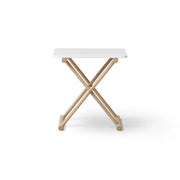 Oliver Furniture Camp Table High - Oak/White