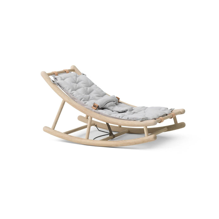 Oliver Furniture Wood Baby & Toddler Rocker - Oak/Grey – Scandiborn