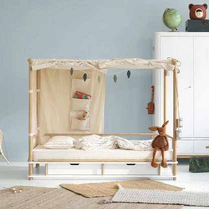 Oliver Furniture Camp Bed Canopy - Wild Undyed Organic Cotton