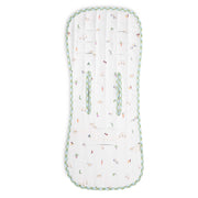 Avery Row Pram Liner - Little Farm / Greenhouse Gingham