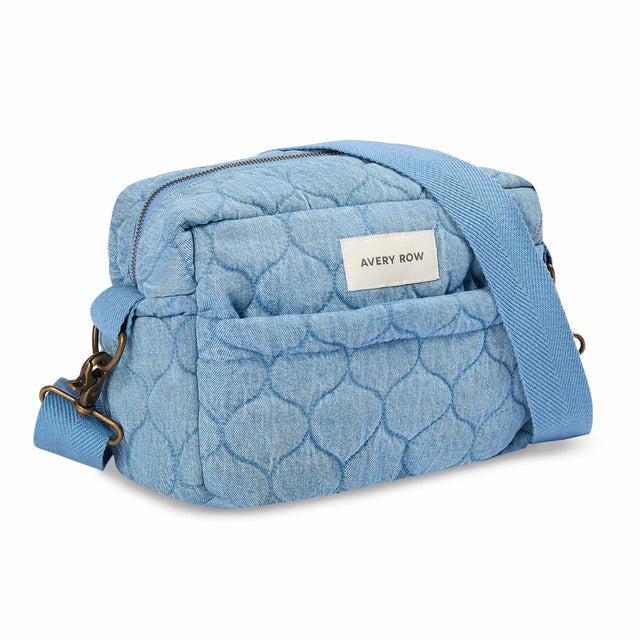 Avery Row Pram Organiser Bag - Denim