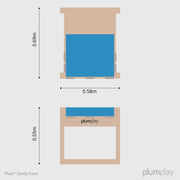 Plum Play Sandy Cove Sand & Water Table