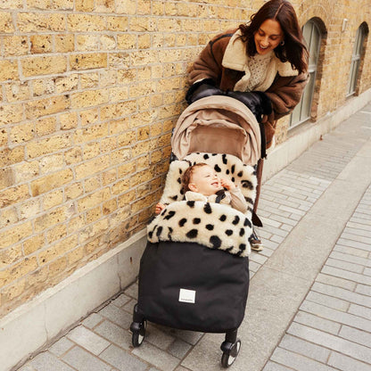 Binibamba Sheepskin Snuggler - Leopard