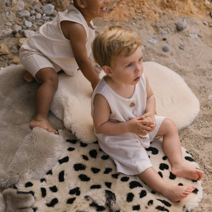 Binibamba Sheepskin Snuggler - Leopard