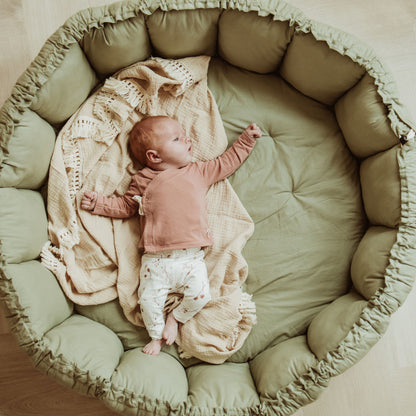 Play & Go Coco Organic Playmat - Meadow Green