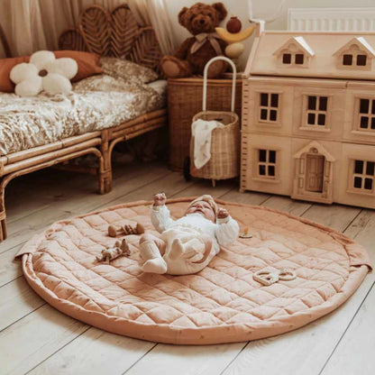 Play & Go Noomad Soft Baby Mat & Bag - Fleuri