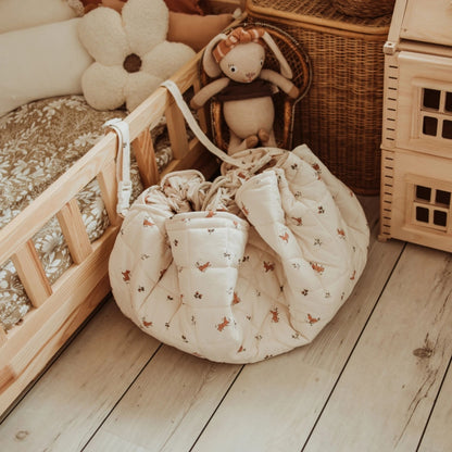 Play & Go Noomad Soft Baby Mat & Bag - Rabbit