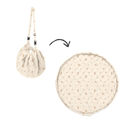 Play & Go Noomad Soft Baby Mat & Bag - Rabbit