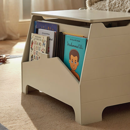 CuddleCo Play House Storage Box - Pebble