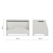 CuddleCo Play House Storage Box - Pebble