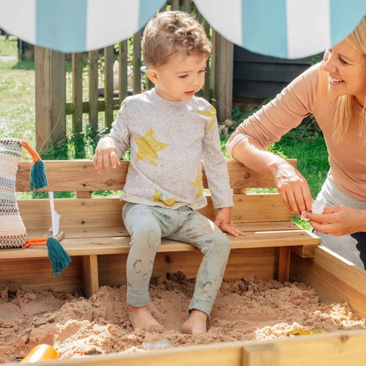 Plum Play Sandpit With Canopy