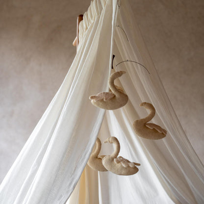 Quax Cot Mobile - Swans