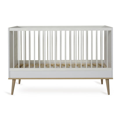 Quax Flow Convertible Cot Bed 140 x 70cm - White