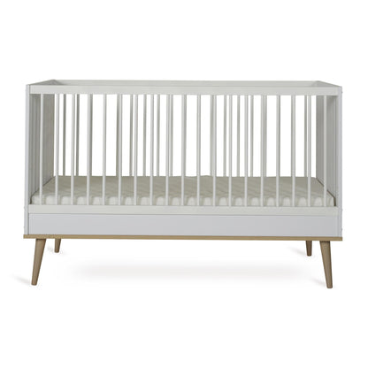 Quax Flow Convertible Cot Bed 140 x 70cm - White
