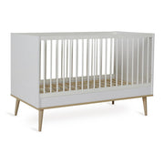 Quax Flow Convertible Cot Bed 140 x 70cm - White