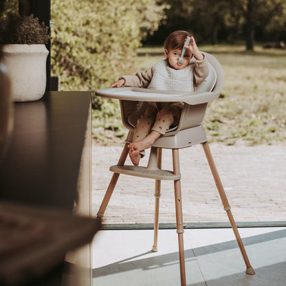 Quax Highchair Ultimo 3 Luxe - Clay/Natural