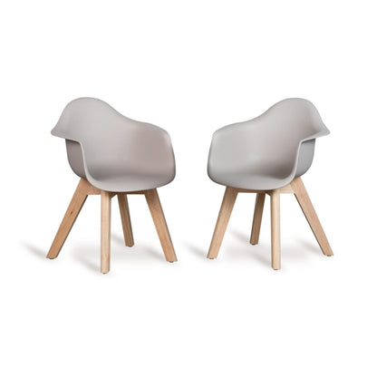 Quax Set Of 2 Kids Chairs - Clay