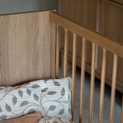 Quax Kyo Convertible Cot Bed 120 x 70cm - Honey Ash
