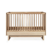Quax Kyo Convertible Cot Bed 120 x 70cm - Honey Ash