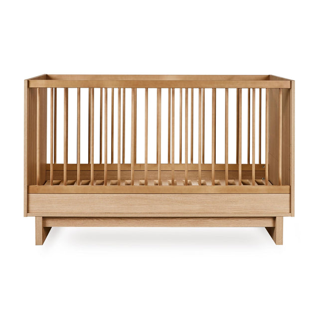 Quax Kyo Convertible Cot Bed 140 x 70cm - Honey Ash