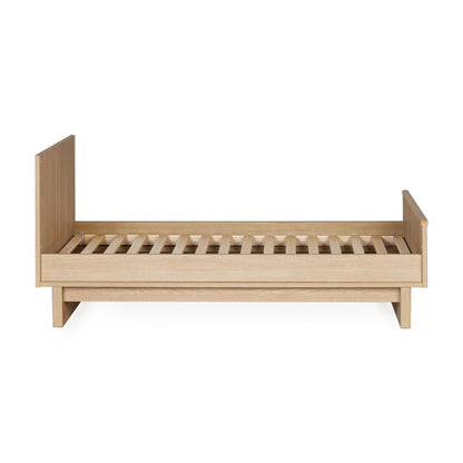 Quax Kyo Convertible Cot Bed 140 x 70cm - Honey Ash