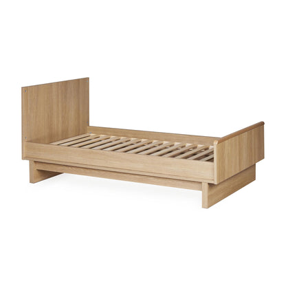 Quax Kyo Convertible Cot Bed 140 x 70cm - Honey Ash