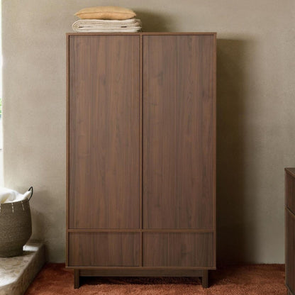 Quax Kyo Wardrobe - Walnut