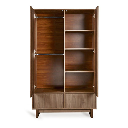 Quax Kyo Wardrobe - Walnut