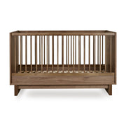 Quax Kyo Convertible Cot Bed 140 x 70cm - Walnut