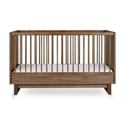 Quax Kyo Convertible Cot Bed 140 x 70cm - Walnut